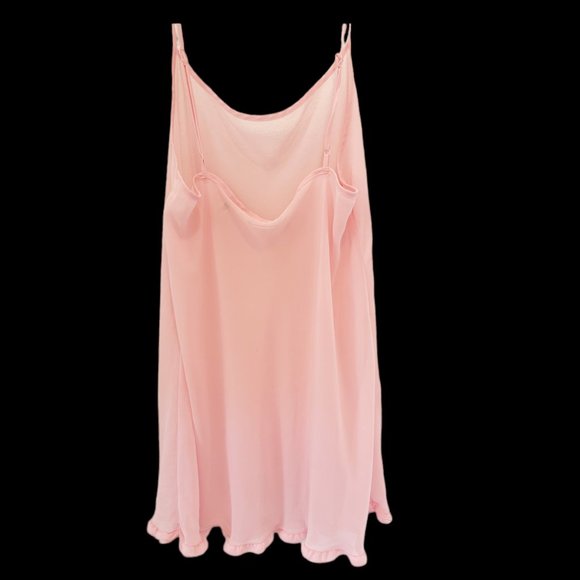 Women's Victoria’s Secret vintage Beautiful MEDIUM Slip/chemise Pink 1990's - Picture 2 of 6